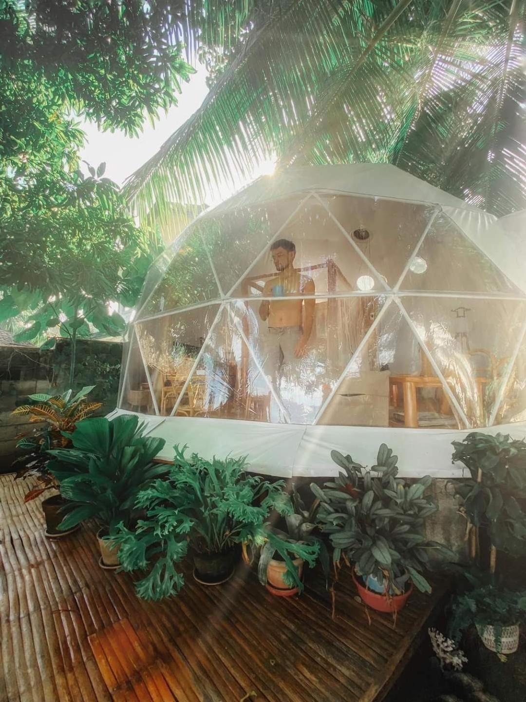 Glamping Dome Dauin Beach Resort Luaran gambar