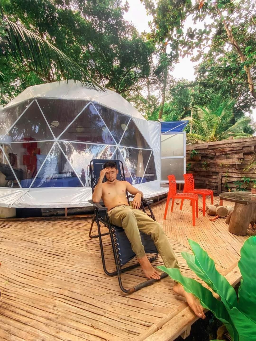Glamping Dome Dauin Beach Resort Luaran gambar