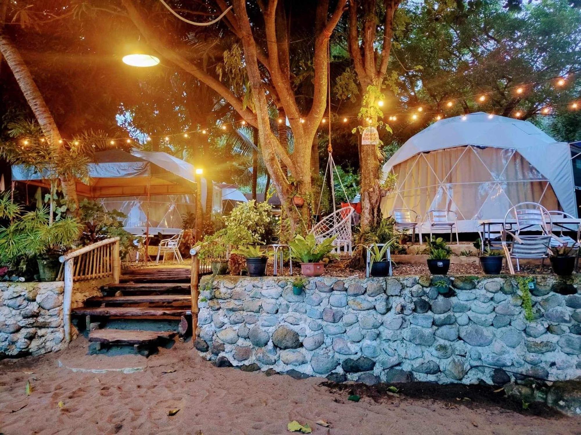 Glamping Dome Dauin Beach Resort Luaran gambar