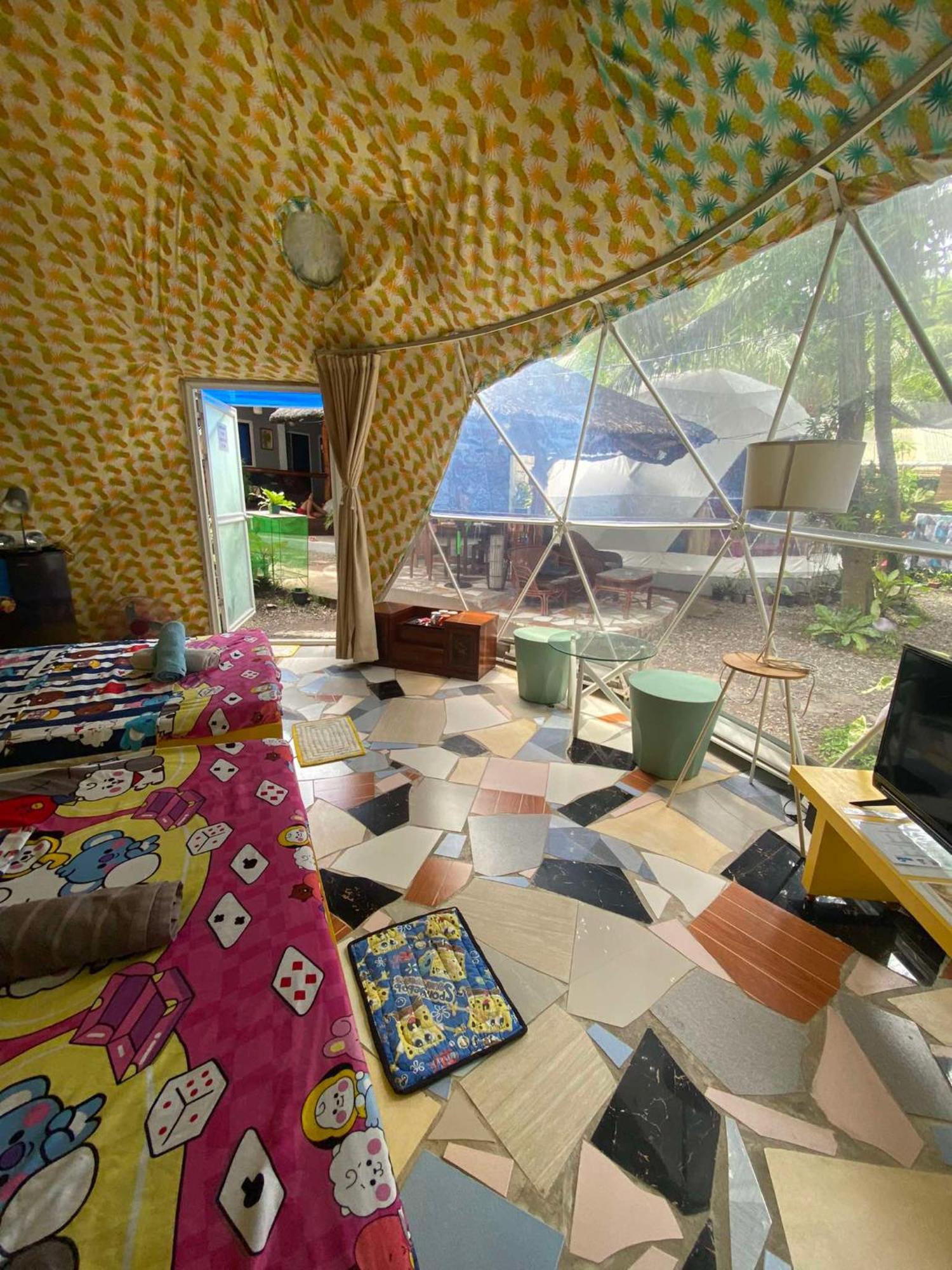 Glamping Dome Dauin Beach Resort Luaran gambar