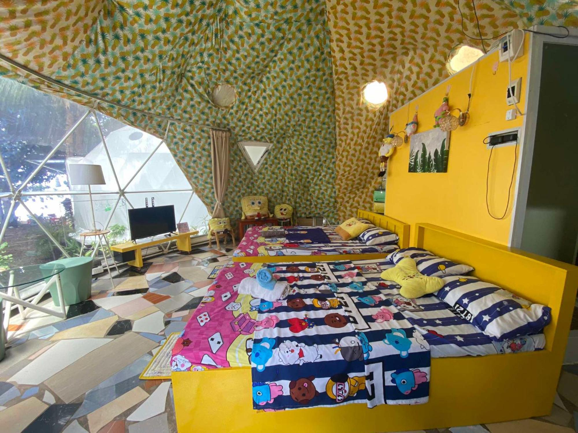 Glamping Dome Dauin Beach Resort Luaran gambar
