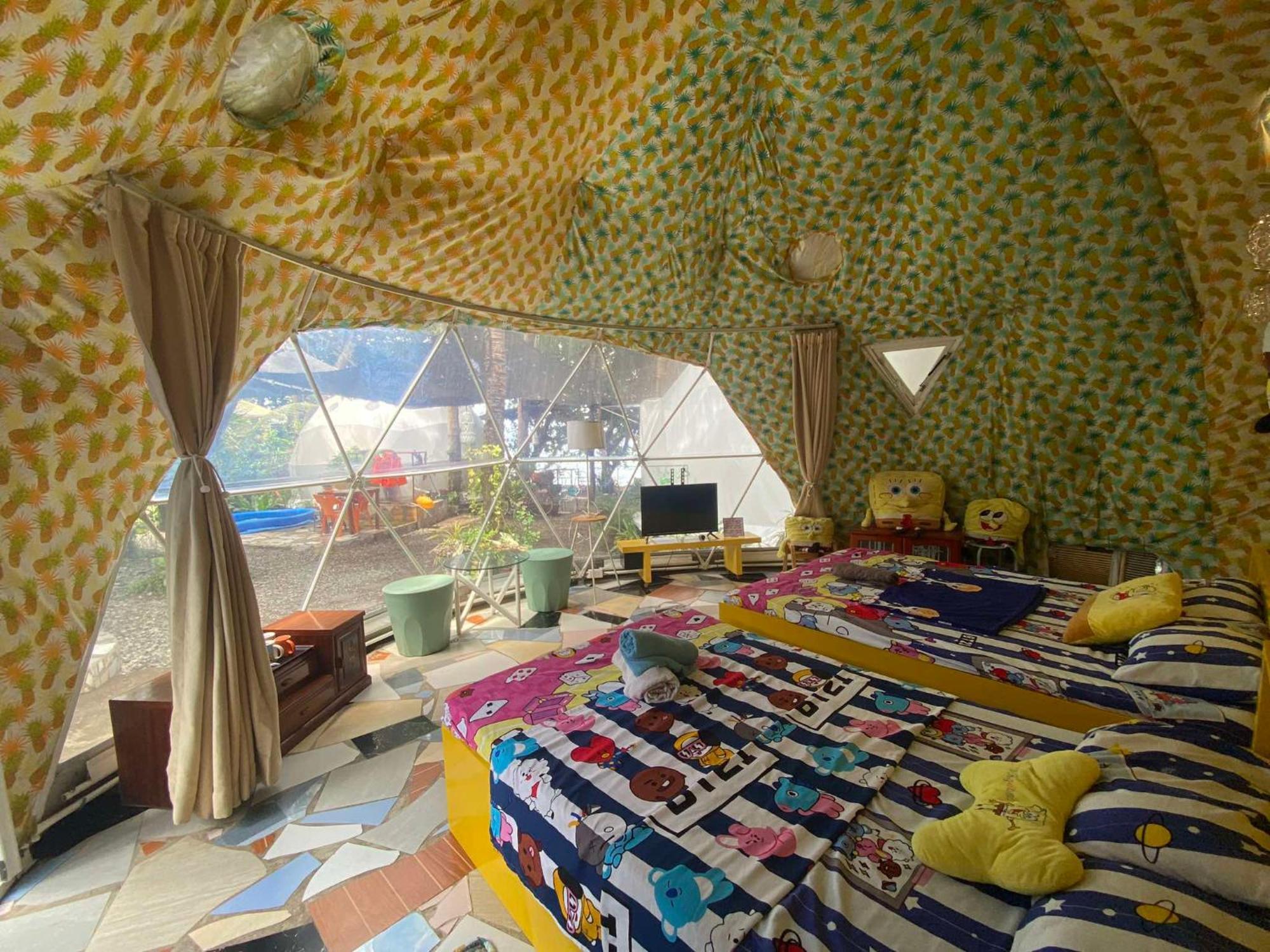 Glamping Dome Dauin Beach Resort Luaran gambar