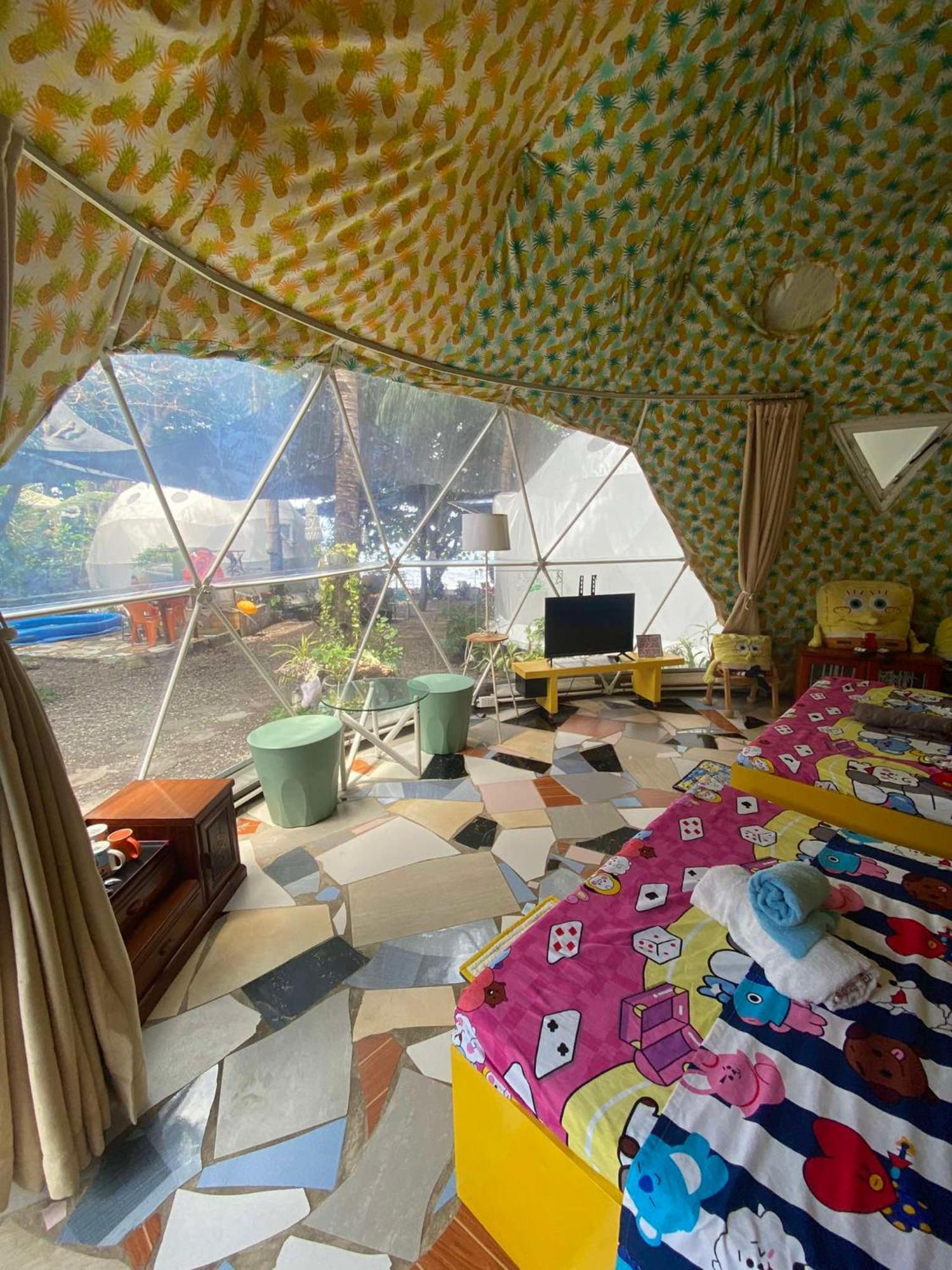 Glamping Dome Dauin Beach Resort Luaran gambar