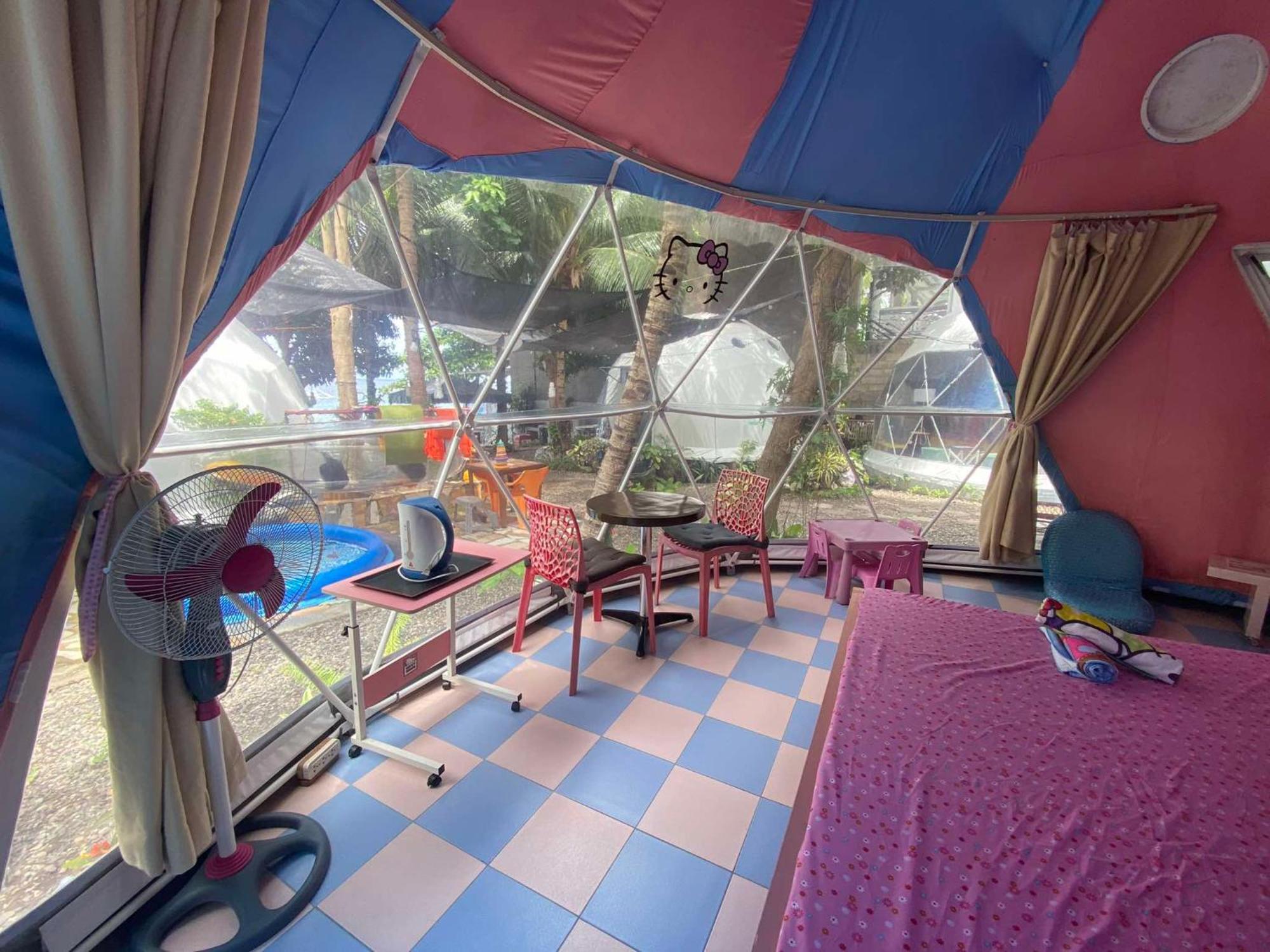 Glamping Dome Dauin Beach Resort Luaran gambar